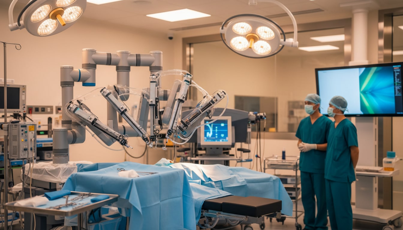 Cirurgia robótica de próstata ou laparoscopia: o que muda no tratamento urológico
