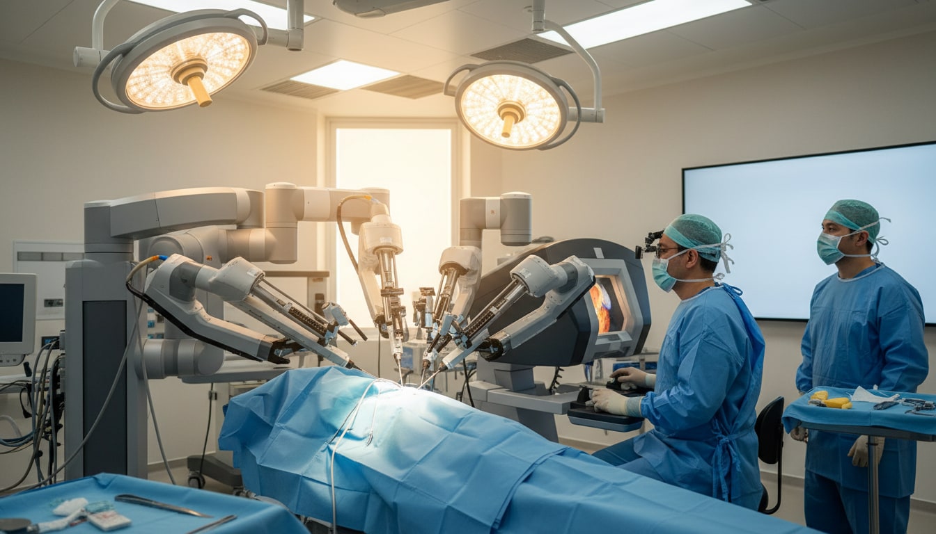 Cirurgia robótica de próstata ou laparoscopia: o que muda no tratamento urológico — Como a tecnologia robótica amplia a precisão cirúrgica